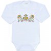 NEW BABY Detské body s potlačou Ľudový vzor New Baby Veľ. 80