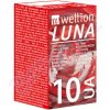 Wellion LUNA testovacie prúžky pre meranie kyseliny močovej 10 ks