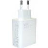 Xiaomi MDY-12-EH USB 67W Cestovní Nabíječka White + Type C 6A Datový Kabel White (Bulk)