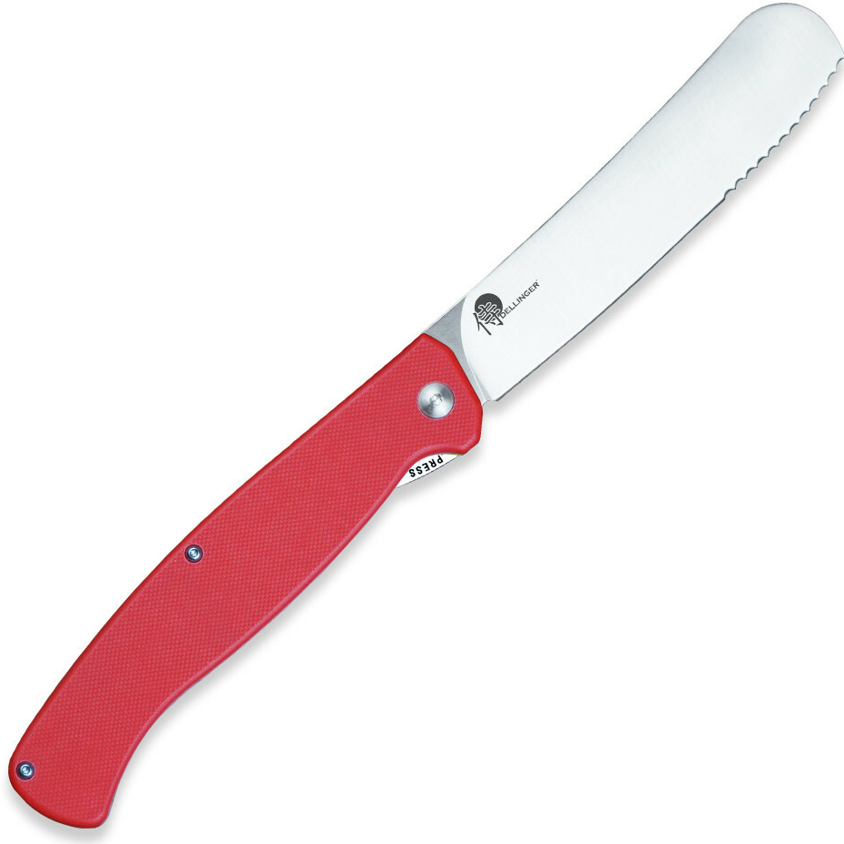 Dellinger Vreckový nôž EASY 11 cm, červený