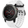 VSETKONAMOBIL 118656 OCEAN QuickFit Univerzálny remienok pre Garmin - šírka 26mm biely