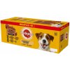 Pedigree Adult Mix príchutí v omáčke kuracie hovädzie morčacie jahňacie so zeleninou 40 x 100 g