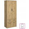 Tempo Kondela Skriňa 4D1S/50, dub artisan, AIRON