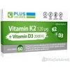 PLUS LEKÁREŇ Vitamín K2 120 μg +Vitamín D3 2000 IU 60tbl