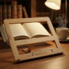 Bambusový stojan na knihu BOOK STAND HNEDÝ