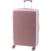 Cestovný kufor John Travel Arcadia 4W L 93 L ružová