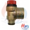 Pojistný ventil 3 bary s o-kroužkem BUDERUS LOGAMAX U124, GB192, GB 162, GB122, GB152, GB132, GB022 - 7100888
