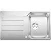 Blanco Classimo 45S-IF s excentrickým ovládaním PushControl - do roviny - Leštený nerez
