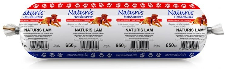 Naturis Houdbaar výcviková saláma Lam jahna 650 g