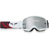 FOX okuliare MAIN Kairos white/fluo red mirror