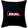 Nohejbal nápis - Vankúš 50x50 - 50x50 - Iba poťah ( Čierna )