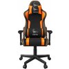 Gembird herná stolička Scorpion čierna/oranžová GC-SCORPION-04X
