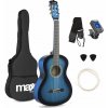 Max SoloArt Junior 3/4 Classic gitarový balíček blue