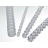 Eurosupplies plastové chrbty A4 12,5 mm biele 100 ks