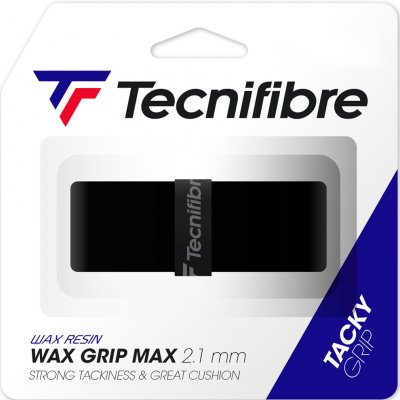Základná omotávka Tecnifibre WAX GRIP MAX Farba: Čierna