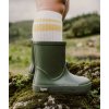 Detské barefoot gumáky IGOR - Zelená Veľkosť: 30