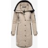 Marikoo Dámska zimná bunda s kapučňou Anoukaa, light taupe - XL