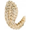 Ariel brčky kučeravé Crochet Braids studená blond 56A: 55cm 300g