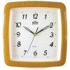 Nástenné hodiny MPM Quality oranžové 29cm