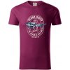 Scuba Diver - Tričko z organickej bavlny - 2XL ( Fuchsiová )