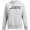 Dámska mikina Under Armour, RIVAL FLEECE WORDMARK sivá,čierna,biela md