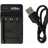 VHBW Nabíjačka batérií Sony NP-FT1 / NP-BD1 / NP-FR1, MicroUSB - neoriginálne