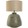 Stolná lampa Home ESPRIT Béžová Medený Aluminium 50 W 220 V 42 x 42 x 65 cm