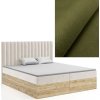 MD Kontinentálna Boxspring posteľ CAMILA 160x200 výber z farieb MANILA_34