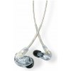 SHURE Shure SE215 Pro Headset, káblový, do uší, na pódium/štúdio, priehľadný