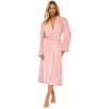 Dámsky župan L&L ružový (2510-POWDER PINK) L 120 dní na výmenu alebo vrátenie tovaru!