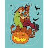 Zuty – Shaggy a Scooby-Doo na tekvici, 40 × 50 cm, bez rámu a bez napnutia plátna 8596530236924