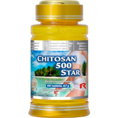 Starlife Chitosan pre zníženie hladiny cholesterolu a redukciu hmotnosti 60 kapsúl