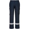 Portwest FR401 Nehorľavé nohavice Bizflame Plus, Veľkosť L, Farba Navy