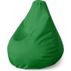 Sablio Sedací vak Pear Tmavozelená - 70 x 95 x 15 cm