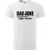 Sablio Tričko s potlačou Dad joke loading - biele S