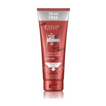 Eveline Cosmetics 3D Slim Extreme termo aktívne sérum na pás brucho a zadok 250 ml