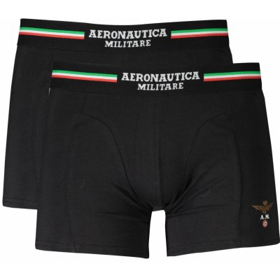 Aeronautica Militare pánske boxerky SCOBX002J508 34300 čierne