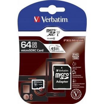 Verbatim SDXC UHS-I U1 64GB 47042