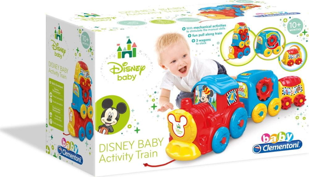 Clementoni BABY Disney Interaktívny vláčik