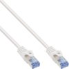 S/FTP (PiMF) Patchkábel LSOH 0.5m cat.6a, biely, Cu, SuperFlex