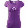 Zubárka princezná - Dámske tričko Pure - 2XL ( Fialová )