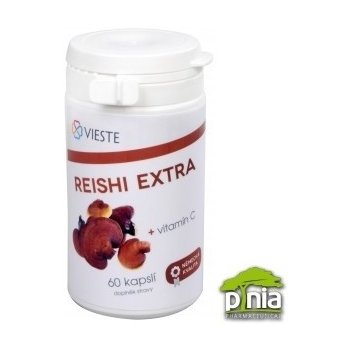 Medicura Natural Products Vieste Reishi extra s vitaminem C 60 kapsúl