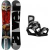 Raven Dwarf pánsky snowboard + Gravity Indy black/white viazanie - 150 cm + L (EU 42-45)