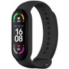 Silikónový remienok FIXED Silicone Strap pre Xiaomi Mi Band 5/ Mi Band 6, čierny