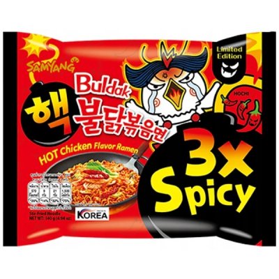 Samyang Buldak 3x pálivý kuracie Ramen 140 g