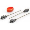 MIVARDI - Kŕmidlo Method Feeder Set QMR Grip L Long 30 g + 40 g + 50 g + Formička