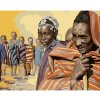 Diamondi Diamantové maľovanie - AFRIKA DOMORODCI (D. RUSTY RUST) Rámovanie: vypnuté plátno na rám, Rozmer: 40x50 cm