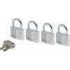 Master Lock Padlock 4 pcs. Set (40mm) 9140EURQNOP