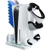 Chladící a nabíjecí stanice pro konzoli PS5 (Fat verzi) a set PSVR2 (PS5)
