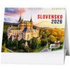 Slovensko 2026 - stolní kalendář
